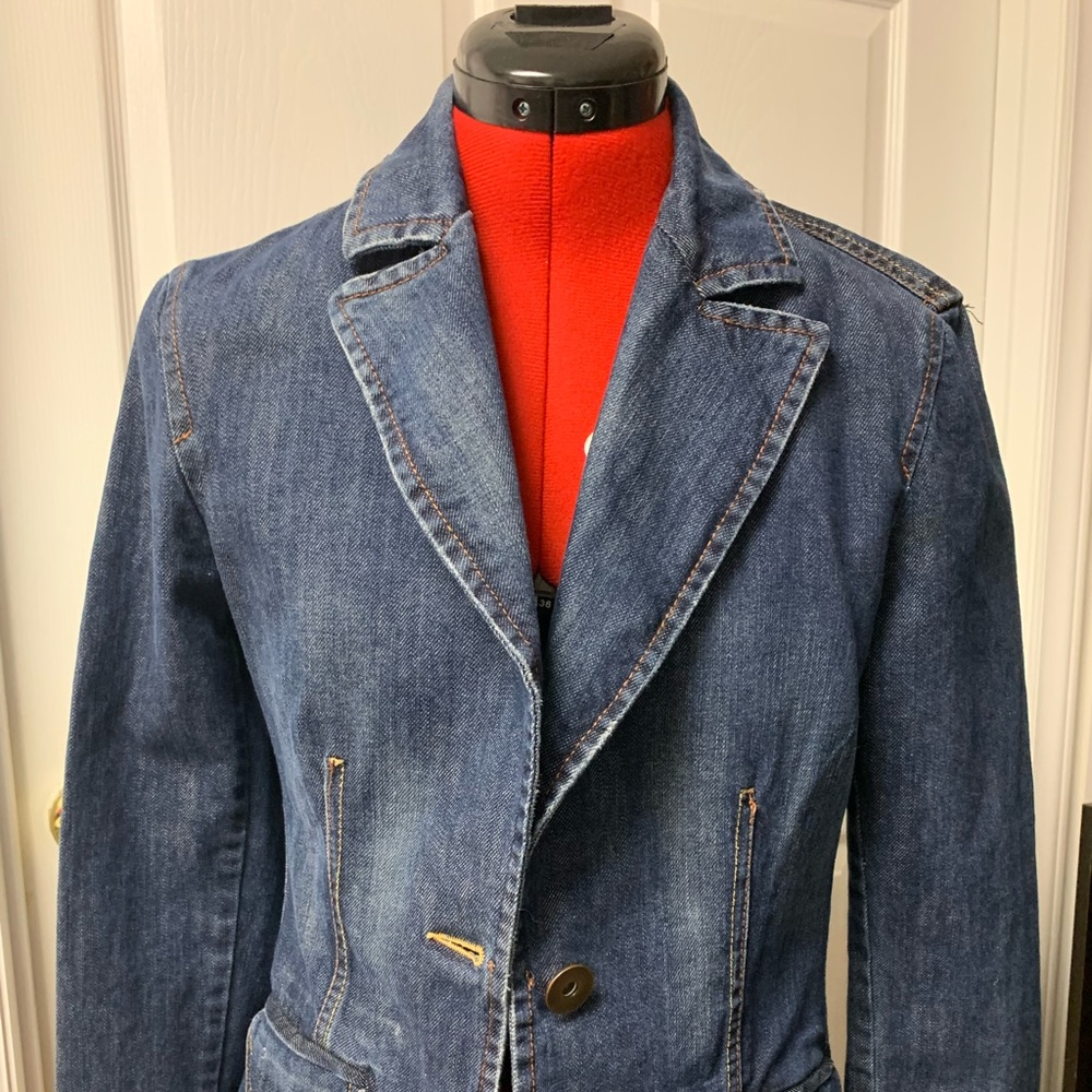 ZARA Denim Blazer/Jacket